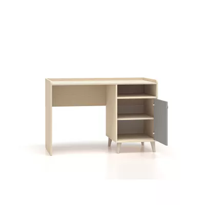 Schreibtisch fürs Kinderzimmer OLIVIA - beige/grau