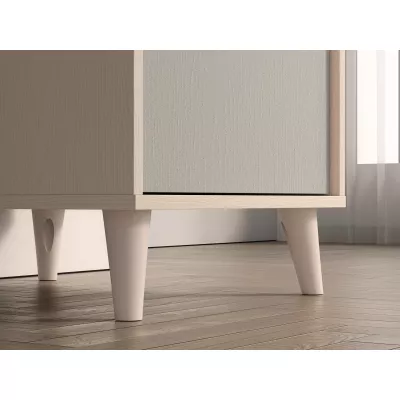 Schreibtisch fürs Kinderzimmer OLIVIA - beige/grau