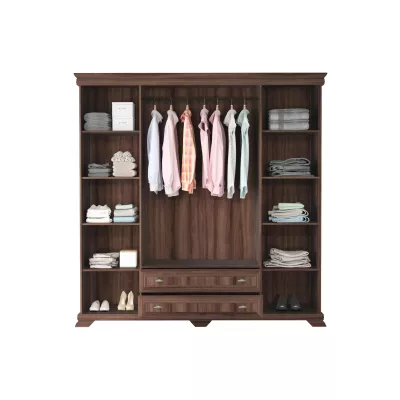 Viertüriger Kleiderschrank 208 cm GREGORIA – Samoa King
