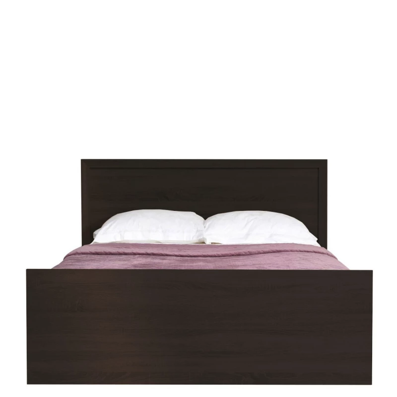 Doppelbett mit Schubladen 140x200 FRIDLEY - Sonoma Eiche Schokolade