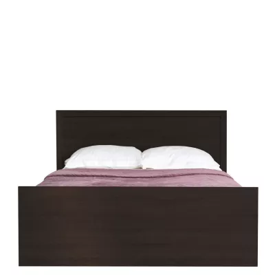 Doppelbett mit Schubladen 160x200 FRIDLEY - Sonoma Eiche Schokolade