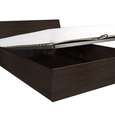 Doppelbett mit Stauraum 180x200 MAKEL - weiß