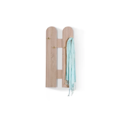 Wandgarderobe für den Flur BONHAM - Sonoma Eiche