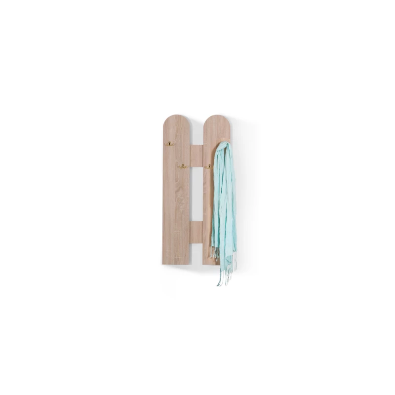 Wandgarderobe für den Flur BONHAM - Sonoma Eiche