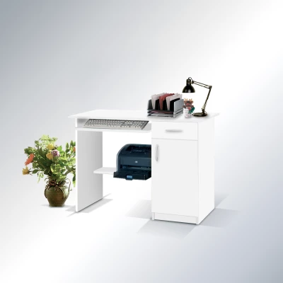 PC-Schreibtisch AZLE - weiß