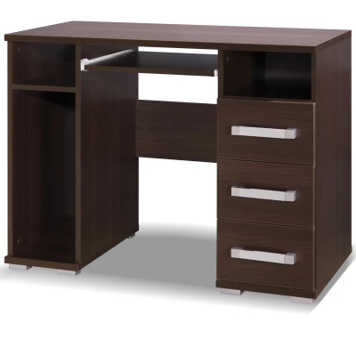 ANDOVER Computertisch - Kastanienbraun Wenge