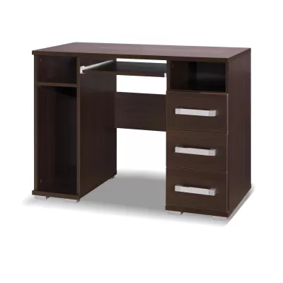 ANDOVER Computertisch - Kastanienbraun Wenge