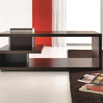 Couchtisch LENGBY - Kastanienbraun Wenge
