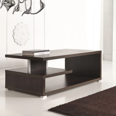 Couchtisch LENGBY - Kastanienbraun Wenge