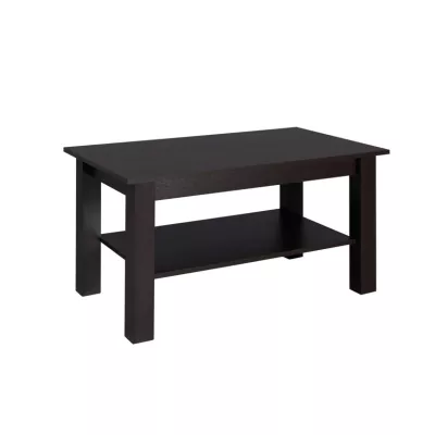 Couchtisch mit Ablage DASSEL 1 - Kastanie Wenge
