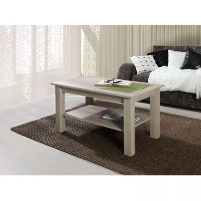 Couchtisch mit Ablage DASSEL 1 - Sonoma Eiche