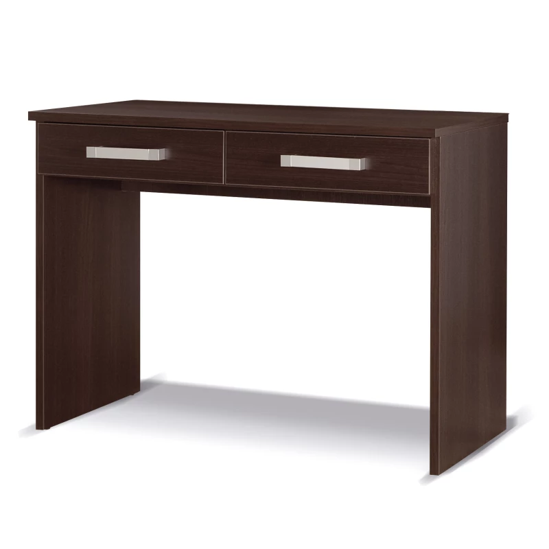 ANDOVER Schreibtisch mit Schubladen - Kastanie Wenge