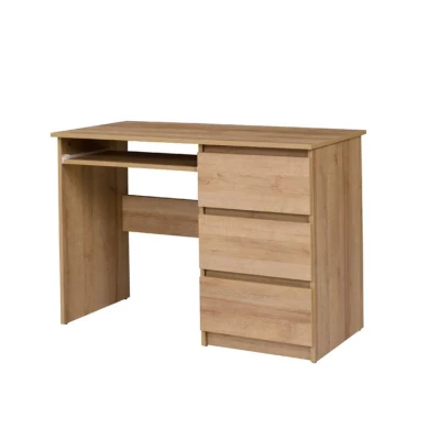 LIONU PC-Schreibtisch – Riviera-Eiche