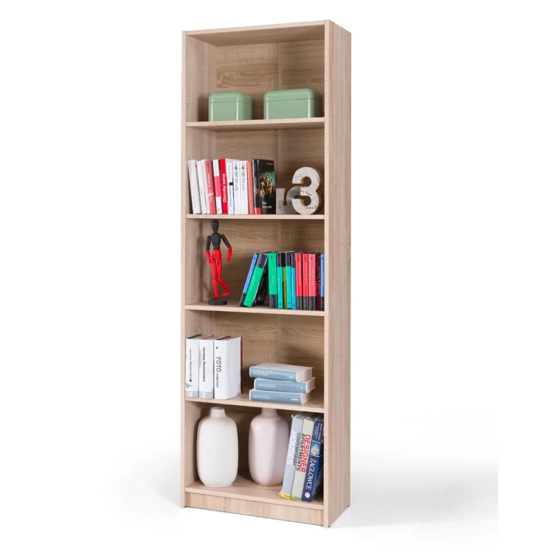 Hohes Regal 60 cm AVOCA - Sonoma-Eiche