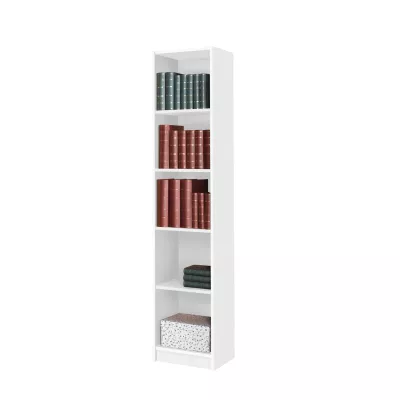 Schmales Regal 40 cm AVOCA - weiß
