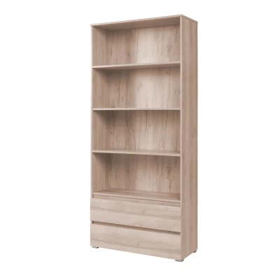 LIONU Regal mit Schubladen – Sonoma-Eiche
