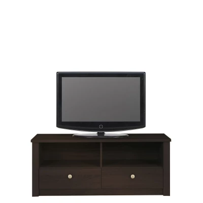 TV-Ständer FRIDLEY - Sonoma-Eiche, Schokoladenbraun