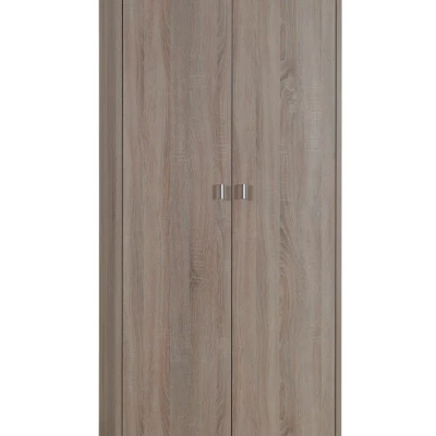 Zweitüriger Kleiderschrank 85 cm KINNEY - Sonoma-Eiche