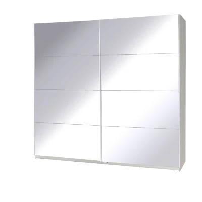 Spiegelschrank 225 cm FOSSTON 1 - weiß