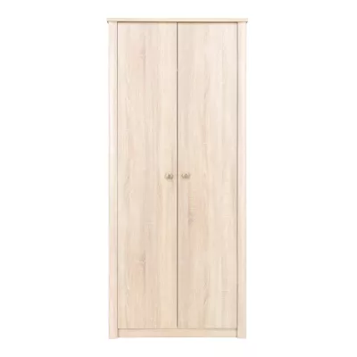 Zweitüriger Kleiderschrank 90 cm FRIDLEY - Sonoma-Eiche