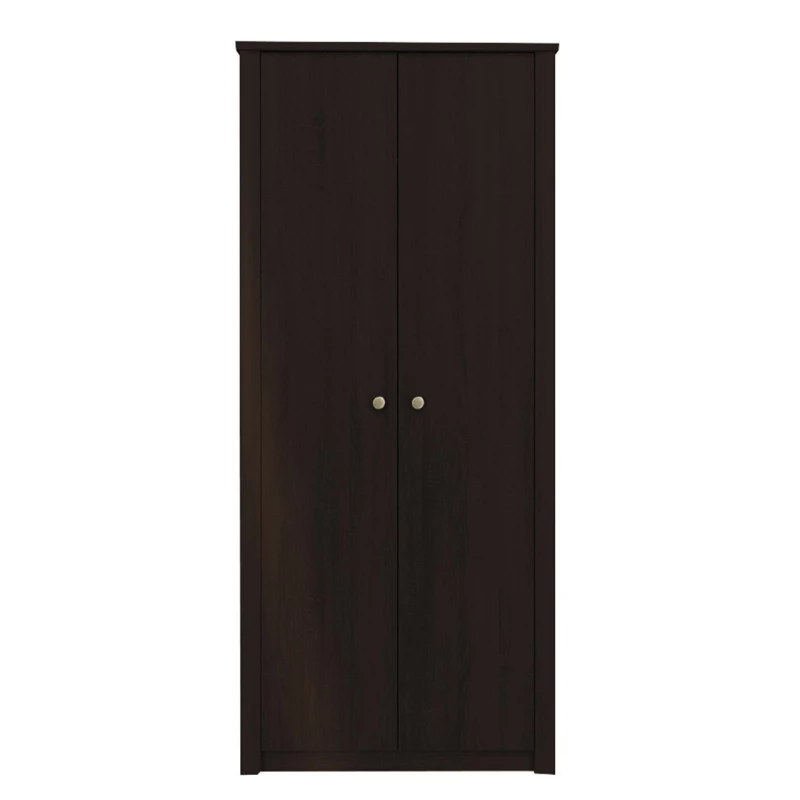 Zweitüriger Kleiderschrank 90 cm FRIDLEY - Sonoma-Eiche, Schokoladenbraun
