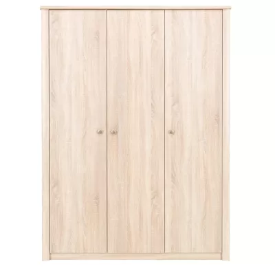 Dreitüriger Kleiderschrank 200 cm FRIDLEY - Sonoma-Eiche