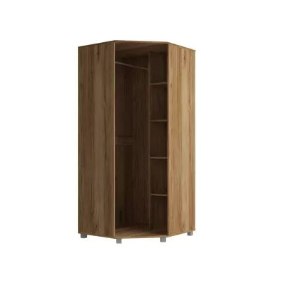 Eckkleiderschrank 90 cm ANDOVER - Eiche Catania