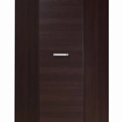 Eckkleiderschrank 90 cm ANDOVER - Kastanie Wenge