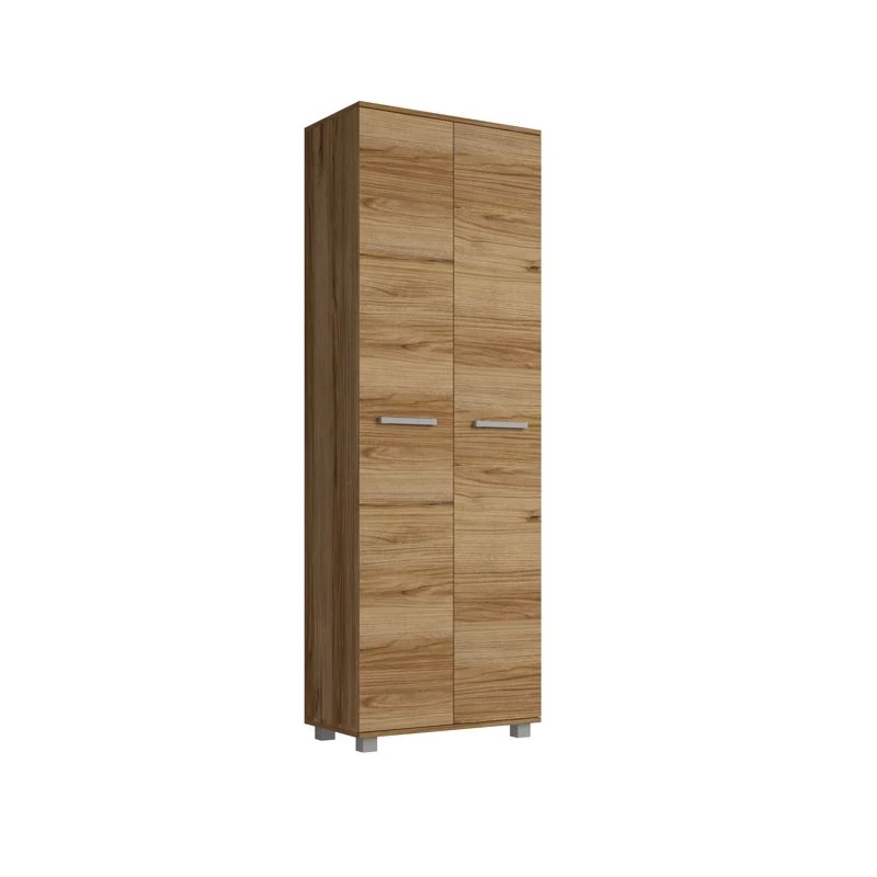 Flurschrank 68 cm mit Kleiderstange ANDOVER - Eiche Catania