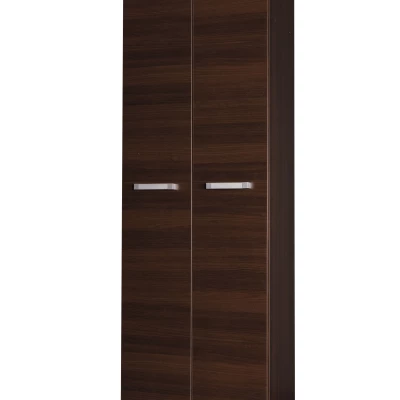 Flurschrank 68 cm mit Kleiderstange ANDOVER - Kastanienbraun Wenge