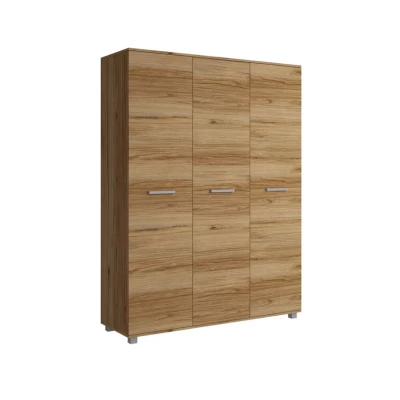 Kleiderschrankkombination 150 cm ANDOVER - Eiche Catania