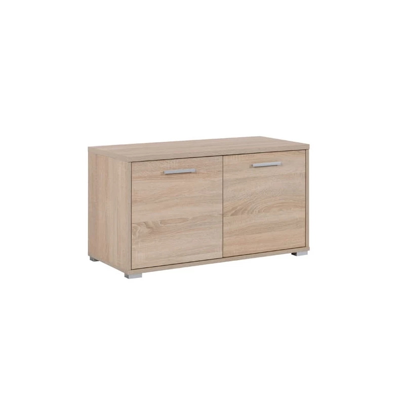 Schuhschrank mit Fächern und Türen ORONOCO - Sonoma-Eiche