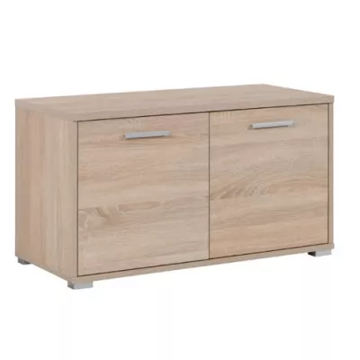 Schuhschrank mit Fächern und Türen ORONOCO - Sonoma-Eiche