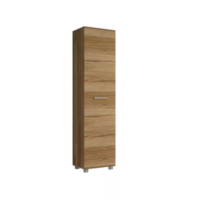 Schmaler Regalschrank 50 cm ANDOVER - Eiche Catania