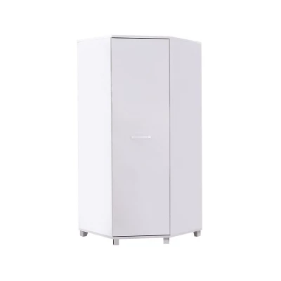 Eckkleiderschrank 90 cm ANDOVER - weiß