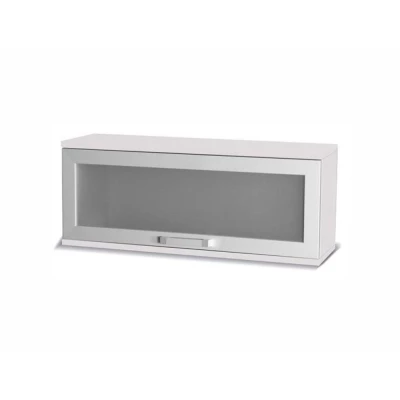 ANDOVER Wandschrank mit Glastüren - weiß