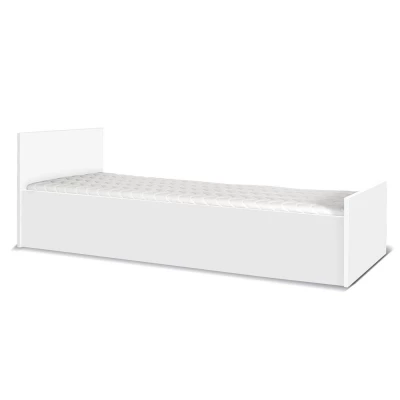 Einzelbett 80x200 ANDOVER - weiß