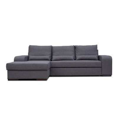 Schlaf Couchgarnitur ELVIRA – Dunkelgrau