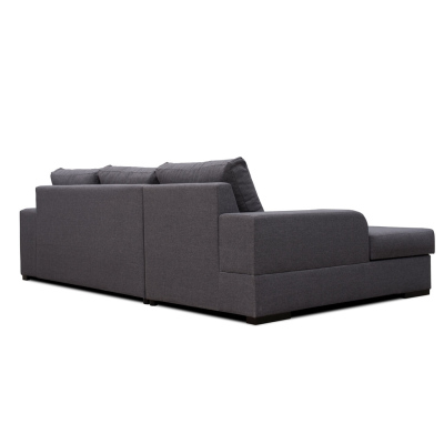 Schlaf Couchgarnitur ELVIRA – Dunkelgrau