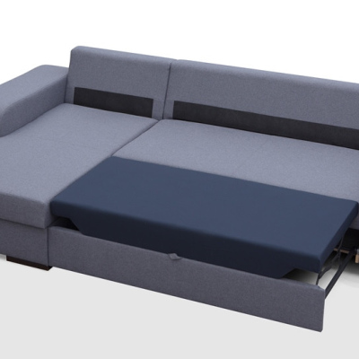 Schlaf Couchgarnitur ELVIRA – Dunkelgrau