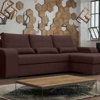 Schlaf Couchgarnitur ELVIRA – Braun