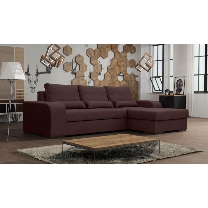 Schlaf Couchgarnitur ELVIRA – Braun