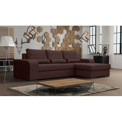 Schlaf Couchgarnitur ELVIRA – Braun