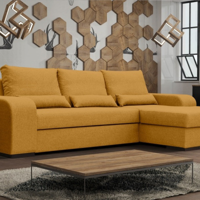 Schlaf Couchgarnitur ELVIRA – Gelb