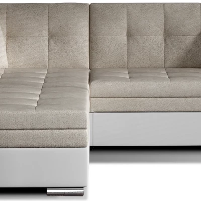 Ecksofa SANGITA 1 - weiß/beige, linke Ecke