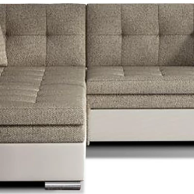Ecksofa SANGITA 1 – creme/beige, linke Ecke