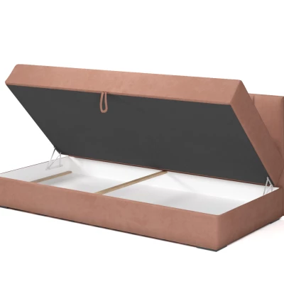 Tagesbett mit Stauraum 90x200 ALAMO 1 - Senfgelb