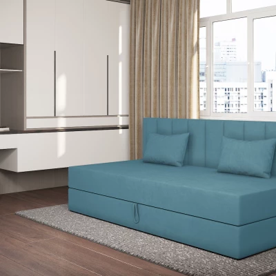 Tagesbett mit Stauraum 90x200 ALAMO 1 - hellblau