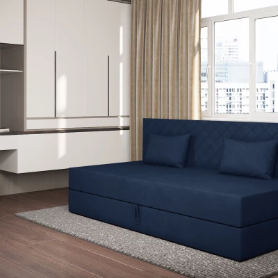 Tagesbett mit Stauraum 90x200 ALAMO 2 - dunkelblau