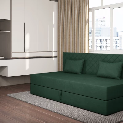 Tagesbett mit Stauraum 90x200 ALAMO 2 - grün